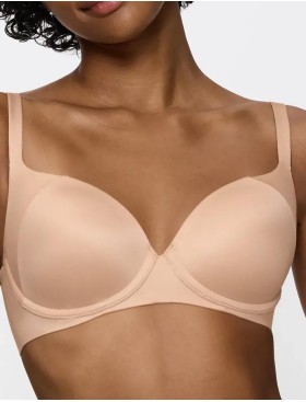 Гладкий бюстгальтер Triumph BODY MAKE-UP SOFT TOUCH WP EX бежевый, Цвет: бежевый, Размеры: 85C