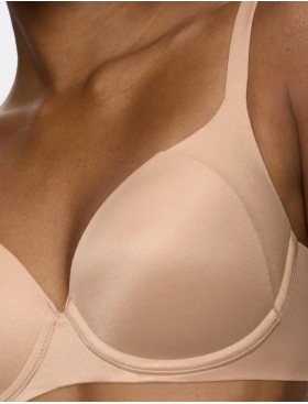 Гладкий бюстгальтер Triumph BODY MAKE-UP SOFT TOUCH WP EX бежевый, Цвет: бежевый, Размеры: 85C, изображение 3