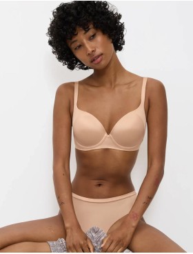 Гладкий бюстгальтер Triumph BODY MAKE-UP SOFT TOUCH WP EX бежевый, Цвет: бежевый, Размеры: 85C, изображение 4