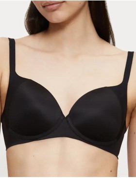 Гладкий бюстгальтер Triumph BODY MAKE-UP SOFT TOUCH WP EX чёрный, Цвет: чёрный, Размеры: 85C