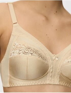 Мягкий бюстгальтер Triumph CLAUDETTE 104 N X пудровый, Цвет: пудровый, Размеры: 85C, изображение 3