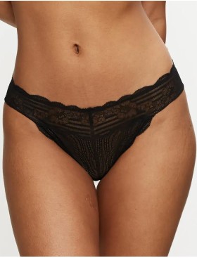 Кружевные бразилиана Triumph LIFT SMART highleg brazilian EX чёрный, Цвет: чёрный, Размеры: S