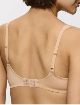 Бюстгальтер без поролона Triumph MODERN LACE COTTON W02 бежевый, Цвет: бежевый, Размеры: 100B, изображение 2