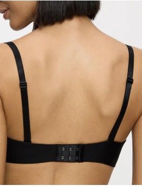 Гладкий бюстгальтер бандо Triumph PURE MICRO WDP чёрный, Цвет: чёрный, Размеры: 70B, изображение 2