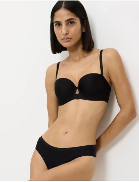 Гладкий бюстгальтер бандо Triumph PURE MICRO WDP чёрный, Цвет: чёрный, Размеры: 70B, изображение 4