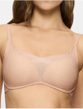 Бюстгальтер без косточек Triumph SHAPE SMART ELLIPSE P бежевый, Цвет: бежевый, Размеры: S