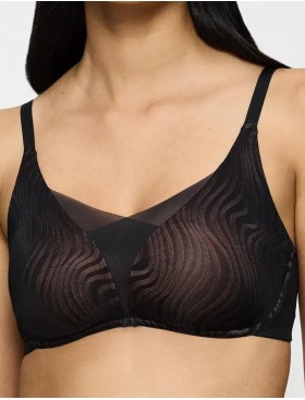 Бюстгальтер без косточек Triumph SHAPE SMART ELLIPSE P чёрный, Цвет: чёрный, Размеры: S
