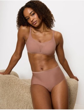 Моделирующие трусы Triumph SHAPE SMART maxi миндаль, Цвет: миндаль, Размеры: S, изображение 4