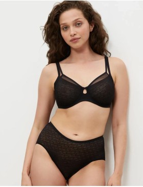 Бюстгальтер минимайзер Triumph SIGNATURE SHEER W01 EX чёрный, Цвет: чёрный, Размеры: 75C, изображение 4