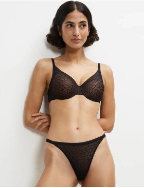 Бюстгальтер плотная чашка Triumph SIGNATURE SHEER WHP EX чёрный, Цвет: чёрный, Размеры: 70D, изображение 4