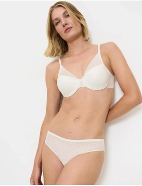 Трусы слипы Triumph SIGNATURE SHEER tai EX сливочный, Цвет: сливочный, Размеры: S, изображение 3