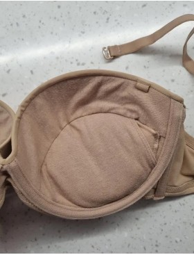 Гладкий бандо с вкладышами пуш-ап Triumph STEPY SOFT 01 WDP телесный, Цвет: телесный, Размеры: 70B, изображение 4