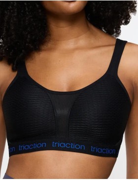 Спортивный бюстгальтер Triumph TRIACTION ENERGY LITE N EX, Цвет: чёрный, Размеры: 70B