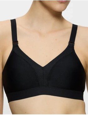 Спортивный бюстгальтер Triumph TRIACTION WELLNESS N чёрный, Цвет: чёрный, Размеры: 75B