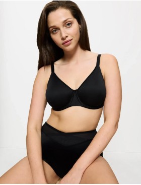 Бюстгальтер мягкий Triumph URBAN MINIMIZER WX чёрный, Цвет: чёрный, Размеры: 75C, изображение 4