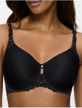 Бюстгальтер с мягкой чашкой Triumph WILD AZALEA FLORALE W01 чёрный, Цвет: чёрный, Размеры: 70E