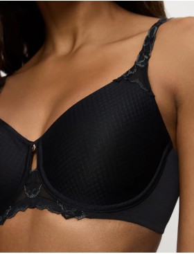 Бюстгальтер с мягкой чашкой Triumph WILD AZALEA FLORALE W01 чёрный, Цвет: чёрный, Размеры: 70E, изображение 3