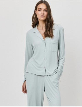 Пижама с брюками из модала Aruelle DOVE, Цвет: светло-мятный, Размеры: S