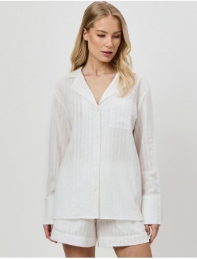 Комплект женский с шортами Aruelle ELARA SET, Цвет: слоновая кость, Размеры: S, изображение 3