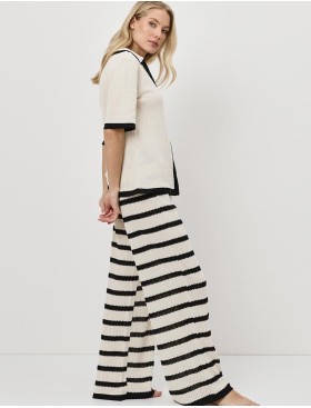 Домашний комплект с брюками Aruelle MIRAGE SET, Цвет: светло-бежевый, Размеры: S, изображение 4