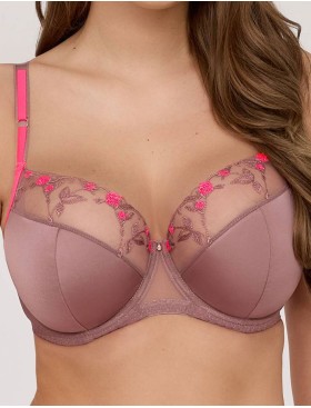 Бюстгальтер полумягкий Ava MUSE 2217 PU mocha rose, Цвет: античная роза, Размеры: 75E