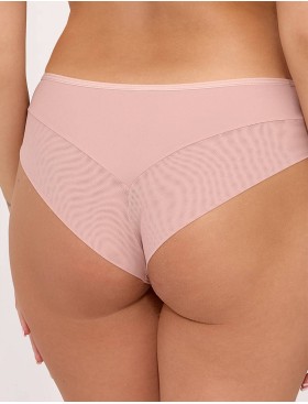 Трусы бразилиана Ava MISTRAL 2224 brazilian velvet blush, Цвет: пудра, Размеры: L, изображение 2