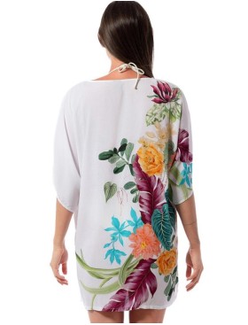 Пляжная туника Jantzen JZ25150C, Цвет: белый, Размеры: S, изображение 3