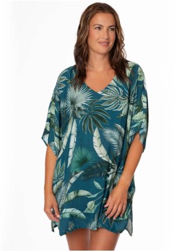 Свободная пляжная туника Jantzen JZ26108C, Цвет: мульти, Размеры: L, изображение 2