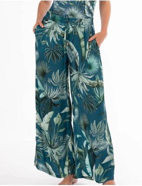 Пляжные брюки из вискозы Jantzen JZ26110C, Цвет: мульти, Размеры: L