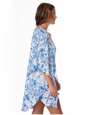 Халат-накидка для пляжа Jantzen JZ26239C, Цвет: кобальт, Размеры: L, изображение 3