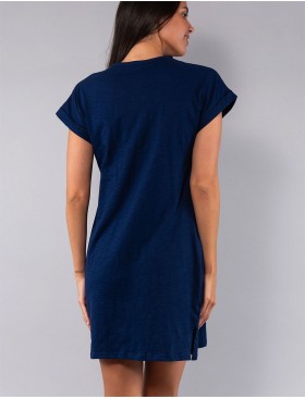 Сорочка из хлопка Sielei CITY CI28 blu, Цвет: blu (синий), Размеры: 2XL, изображение 2