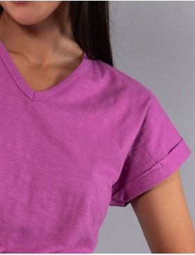 Хлопковый комплект с шортами Sielei CITY CI19 pink/nero, Цвет: pink/nero (розовый/черный), Размеры: 3XL, изображение 3