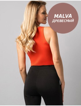 Майка на широких бретелях Sielei DAILY MD07 malva, Цвет: malva (древесный), Размеры: L, изображение 2