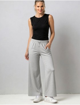 Трикотажные широкие штаны Sielei DAILY GS03 light grey, Цвет: light grey (серый), Размеры: M