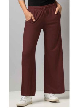 Трикотажные широкие штаны Sielei DAILY GS03 mogano, Цвет: mogano (махагон), Размеры: M, изображение 3