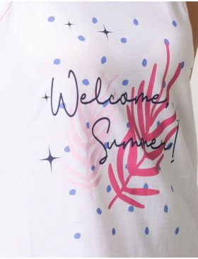 Короткая сорочка из хлопка Sielei FASHION SUMMER SU42 milk, Цвет: milk (молоко), Размеры: M, изображение 4