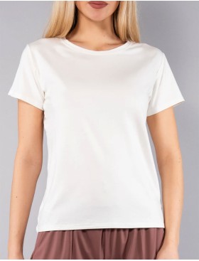 Футболка из вискозы Sielei DAILY MD09 bianco, Цвет: bianco (белый), Размеры: 2XL