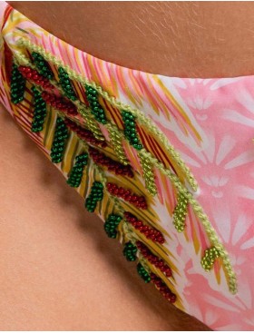 Купальные трусики Cosita Linda CLH26114 SUNLIT PALMS, Цвет: мульти, Размеры: M, изображение 3