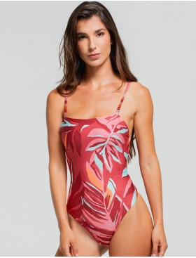 Слитный двусторонний купальник Cosita Linda CLM26049 RAINFOREST RADIANCE, Цвет: мульти, Размеры: M