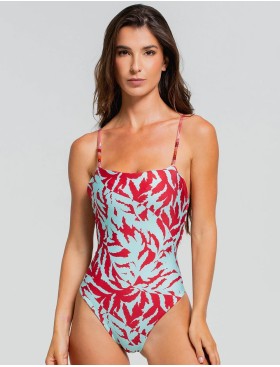 Слитный двусторонний купальник Cosita Linda CLM26049 RAINFOREST RADIANCE, Цвет: мульти, Размеры: M, изображение 2