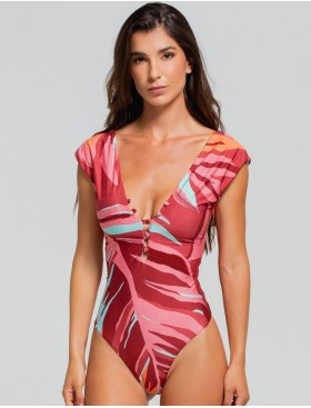 Совместный купальник Cosita Linda CLM26050 RAINFOREST RADIANCE, Цвет: мульти, Размеры: M