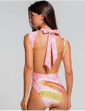 Закрытый купальник Cosita Linda CLM26116 SUNLIT PALMS, Цвет: мульти, Размеры: M, изображение 2