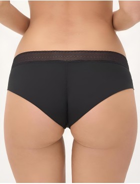 Бесшовные трусы-шортики Ysabel Mora 19540 ESSENTIALS чёрный, Цвет: чёрный, Размеры: UN, изображение 2