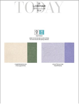 Пижама с шортами Lormar TODAY 654101CO violette/glicine, Цвет: violette/glicine (фиолетовый), Размеры: M, изображение 3