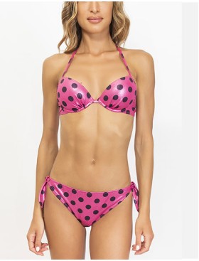 Купальник в горох Sielei COCKTAIL CO24 fuxia, Цвет: fuxia (фуксия), Размеры: 75B