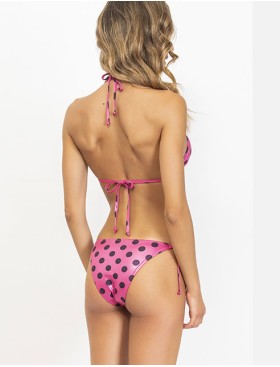 Купальник бикини в горох Sielei COCKTAIL CO32 fuxia, Цвет: fuxia (фуксия), Размеры: 75B, изображение 2