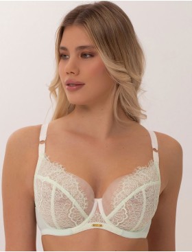 Бюстгальтер мягкий Subtille ESMERALDA MINT soft, Цвет: мята, Размеры: 75F, изображение 3
