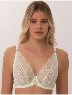 Бюстгальтер бралетт Subtille ESMERALDA MINT soft bralette, Цвет: мята, Размеры: 75F, изображение 3