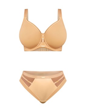 Бюстгальтер минимайзер Kris Line SIMPLE soft minimiser бежевый, Цвет: бежевый, Размеры: 70F, изображение 8