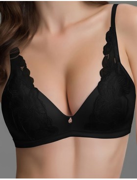 Бюстгальтер без косточек Mioocchi ЛОТТИ 8346 nero, Цвет: nero (черный), Размеры: 70A